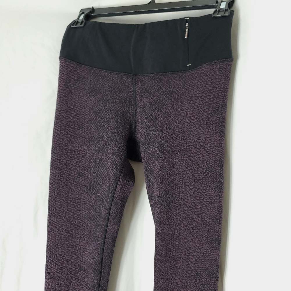 Calia by Carrie Underwood Textured Jacquard Leggings Size Small